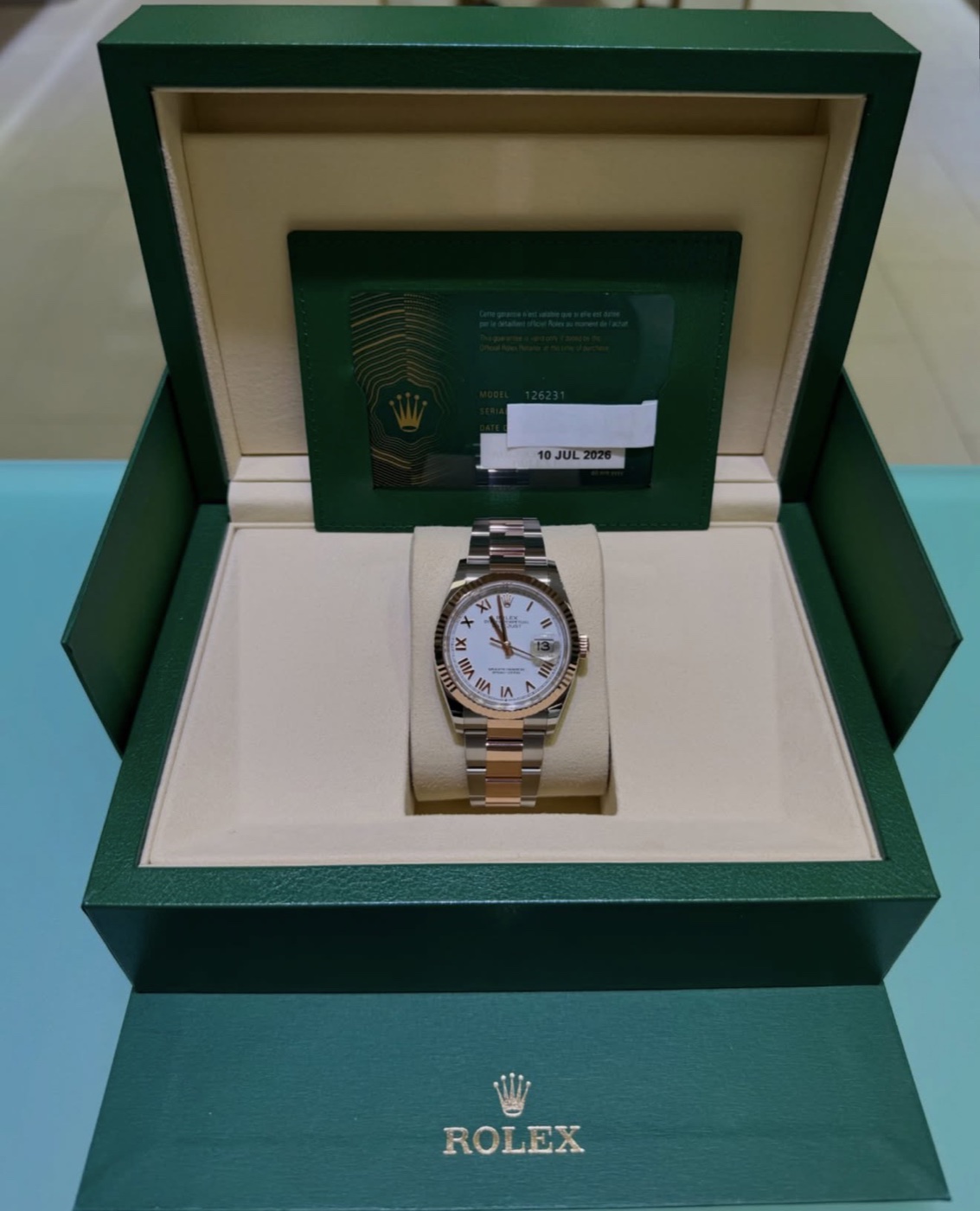Rolex Datejust in box